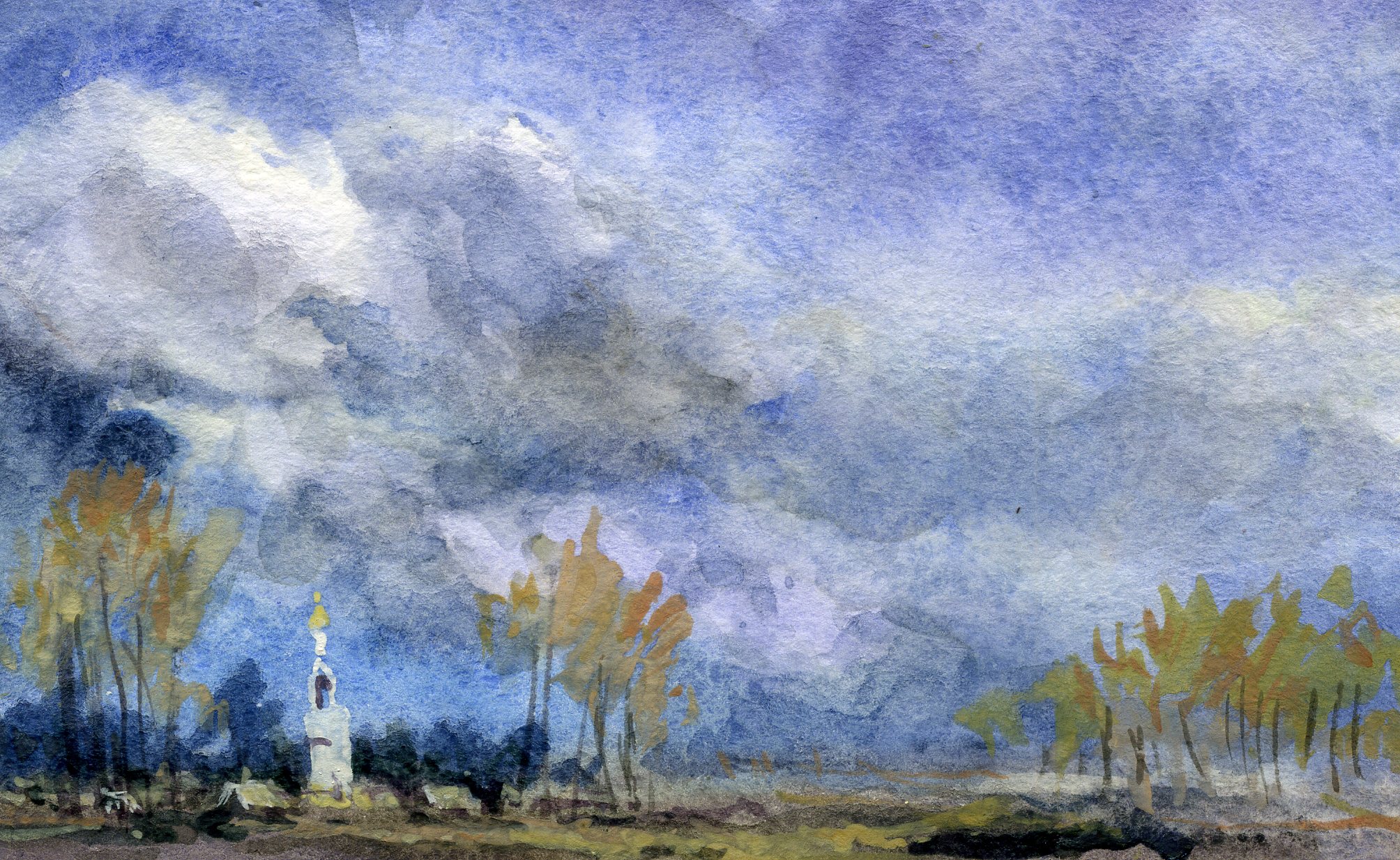 Храмы 56 (Акварель/Watercolor)