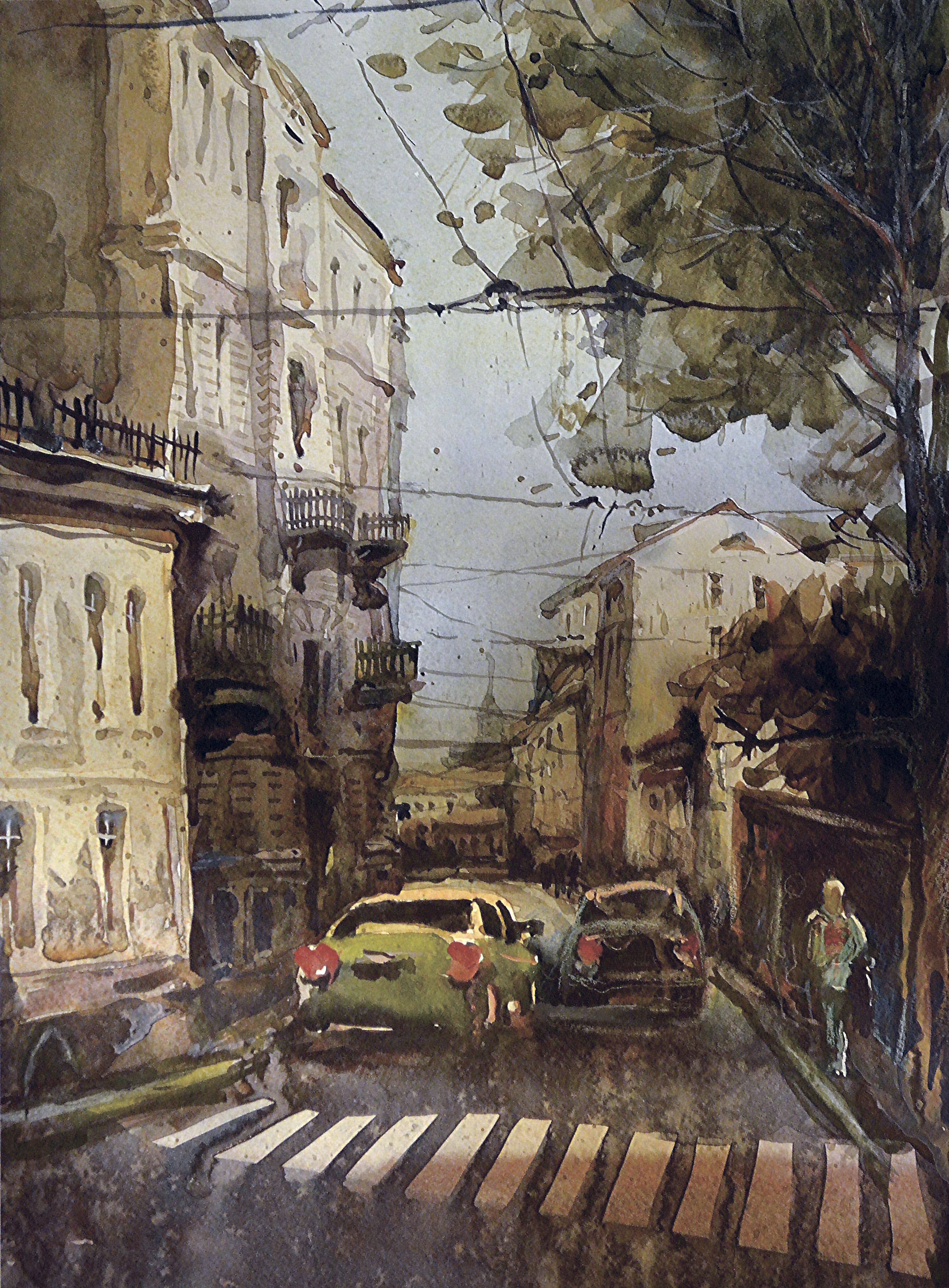 Город 8 (Акварель/Watercolor)
