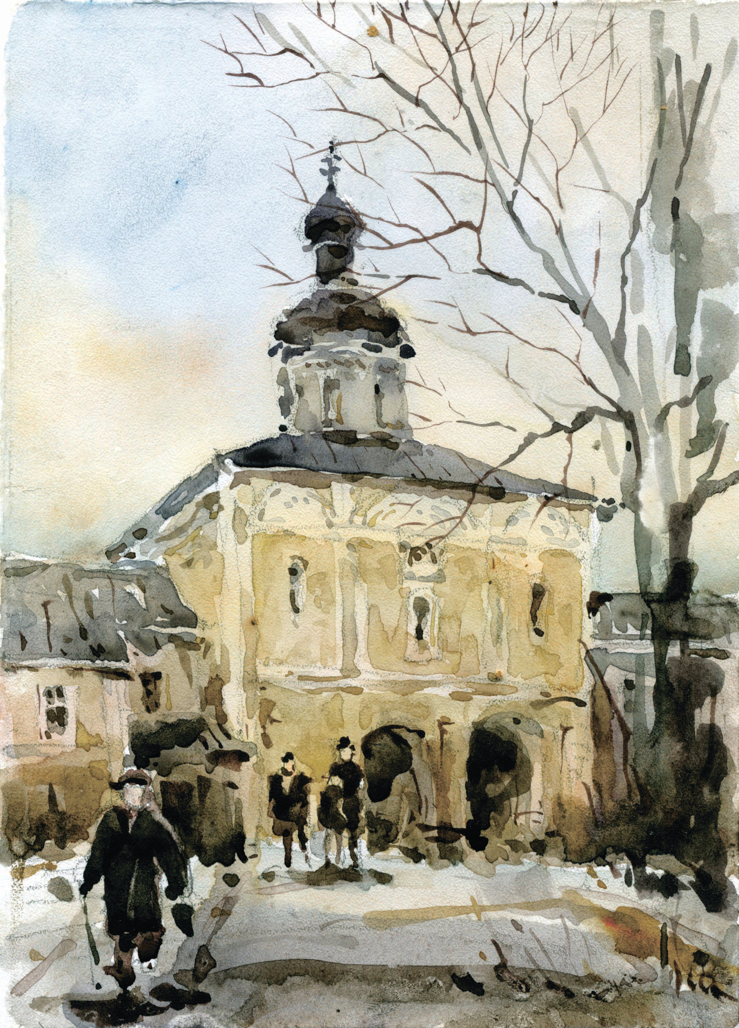 Храмы 63 (Акварель/Watercolor)