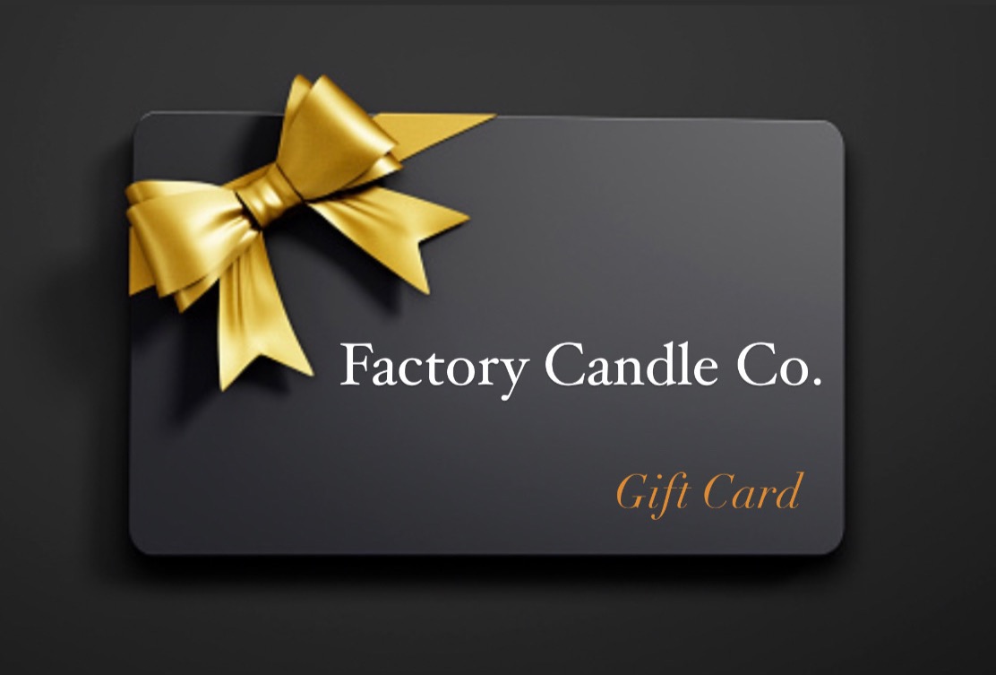 Gift Cards Factory Candle