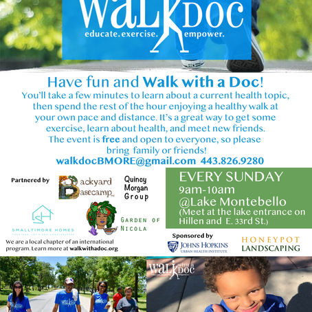 Walk With A Doc (WWAD) Bmore
