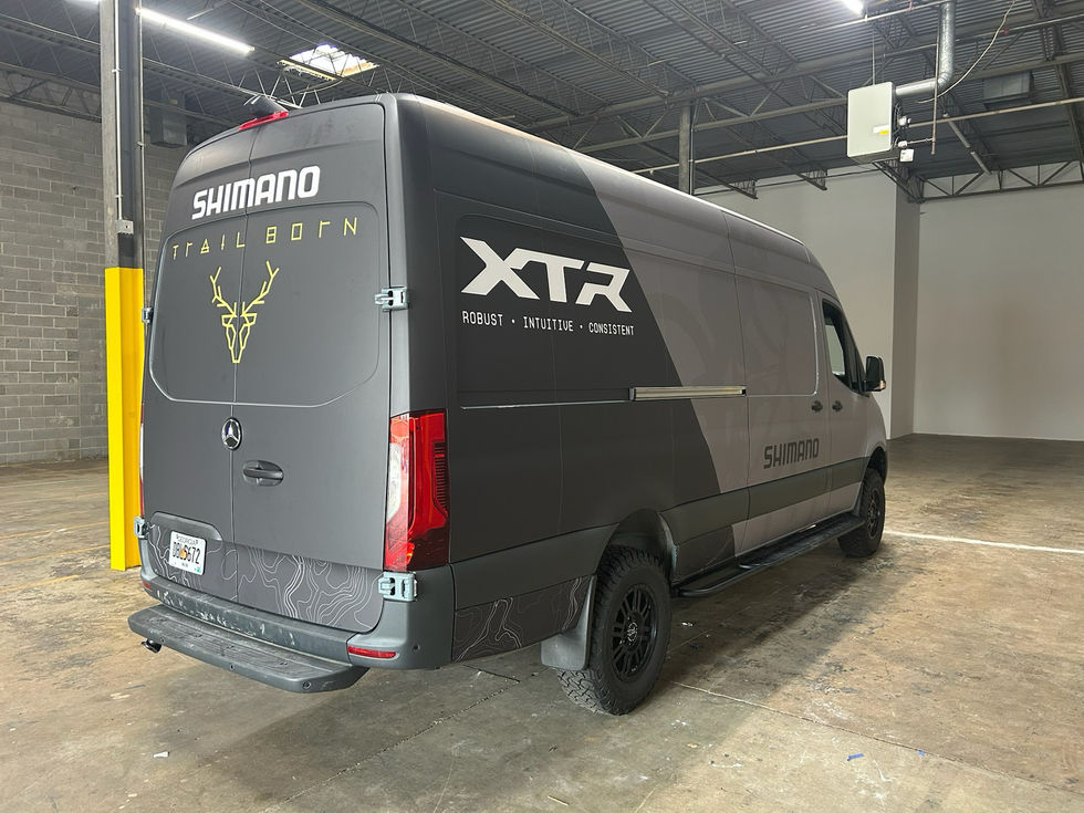 Wrapped Van