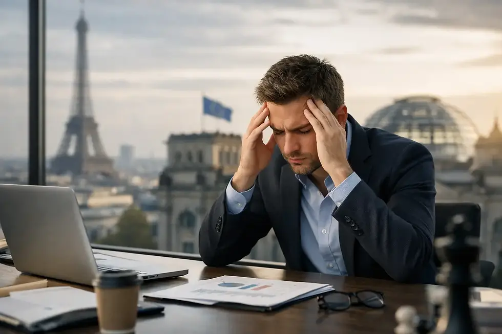 Startup Founder Europe Under Pressure