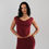 Thumbnail: The Sofia Top - Cherry Red