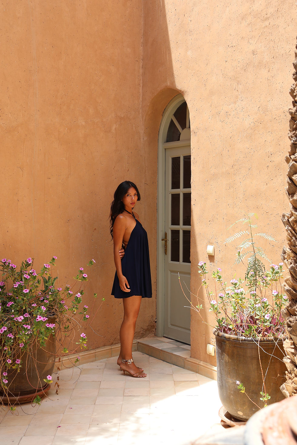Thumbnail: Olivia Mini Dress - Midnight Navy