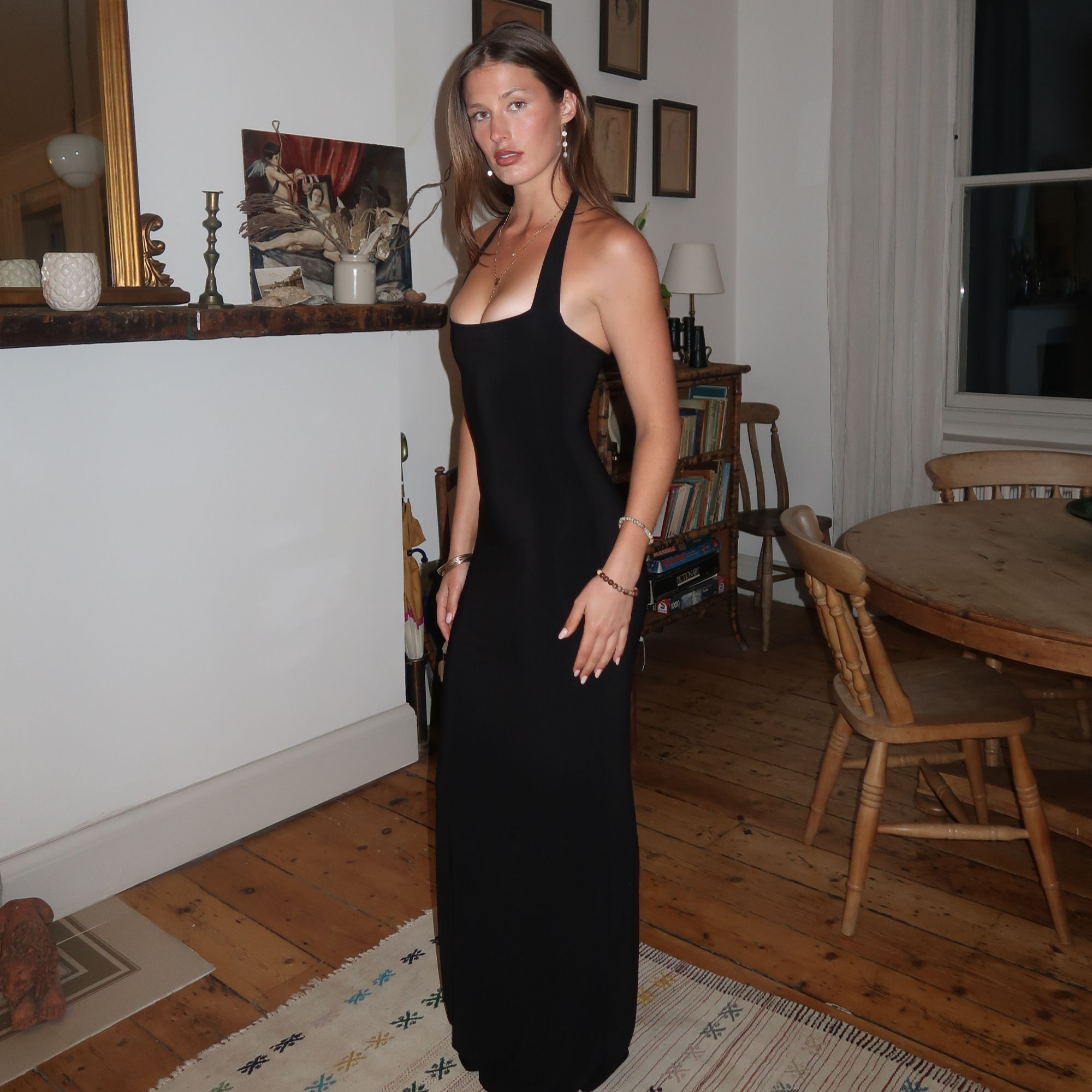 Martini Maxi Dress - Noir