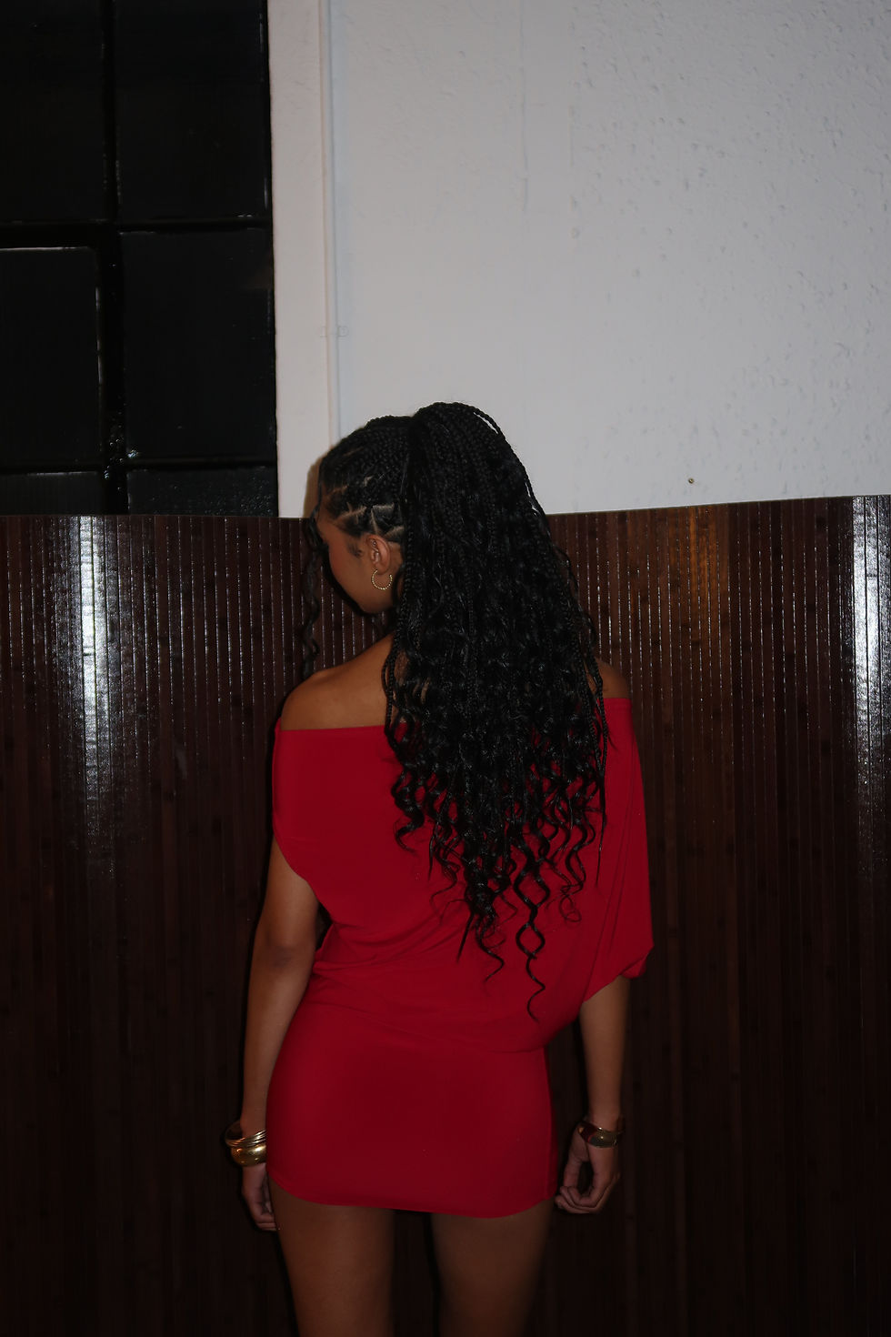 Thumbnail: Sade Mini Dress - Crimson Kiss