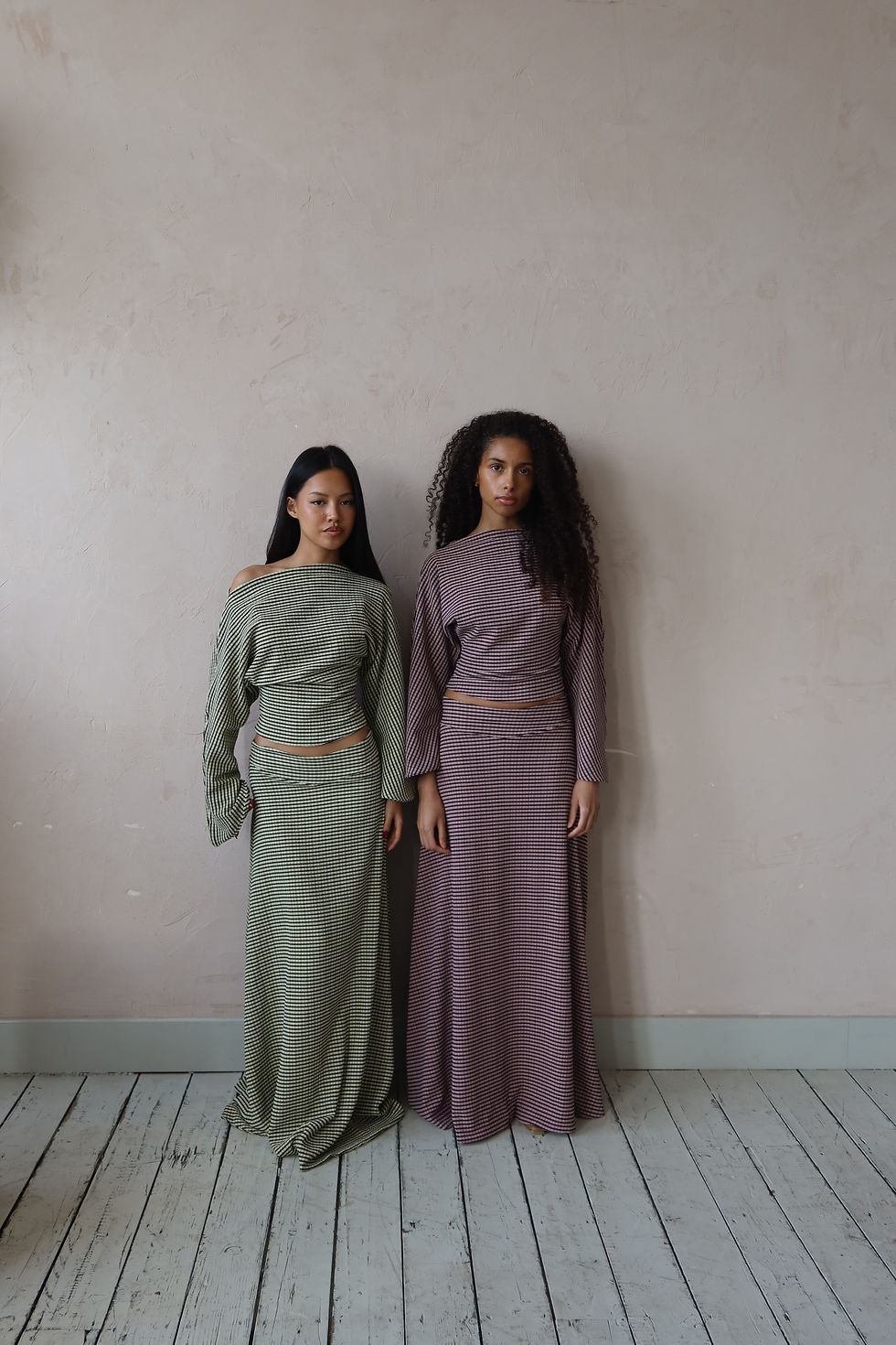 Thumbnail: Musa Maxi Skirt - Blush