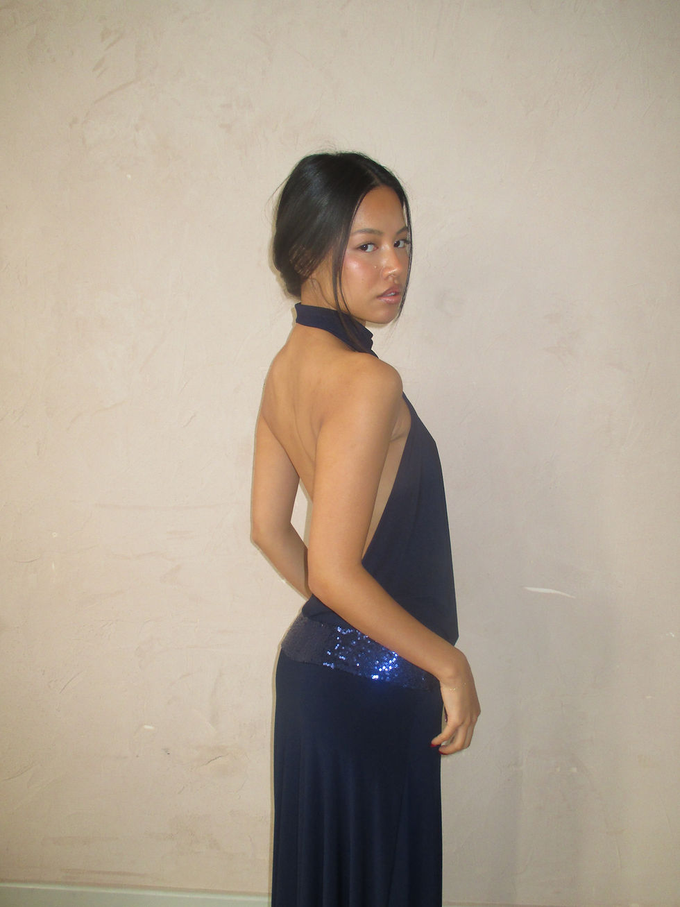 Thumbnail: Kassandra Maxi Dress - Midnight Navy