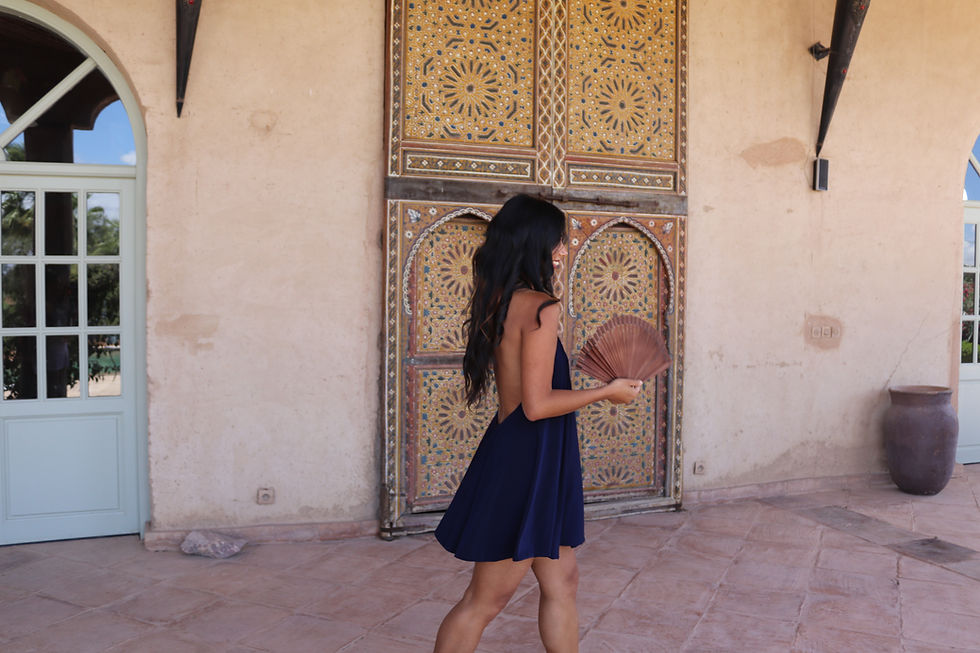 Thumbnail: Olivia Mini Dress - Midnight Navy