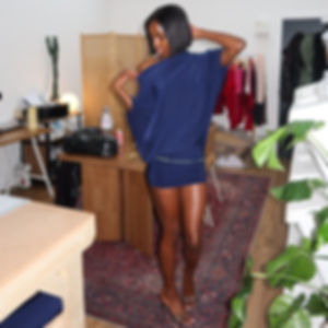 Just a Tease Mini Dress - Midnight Navy