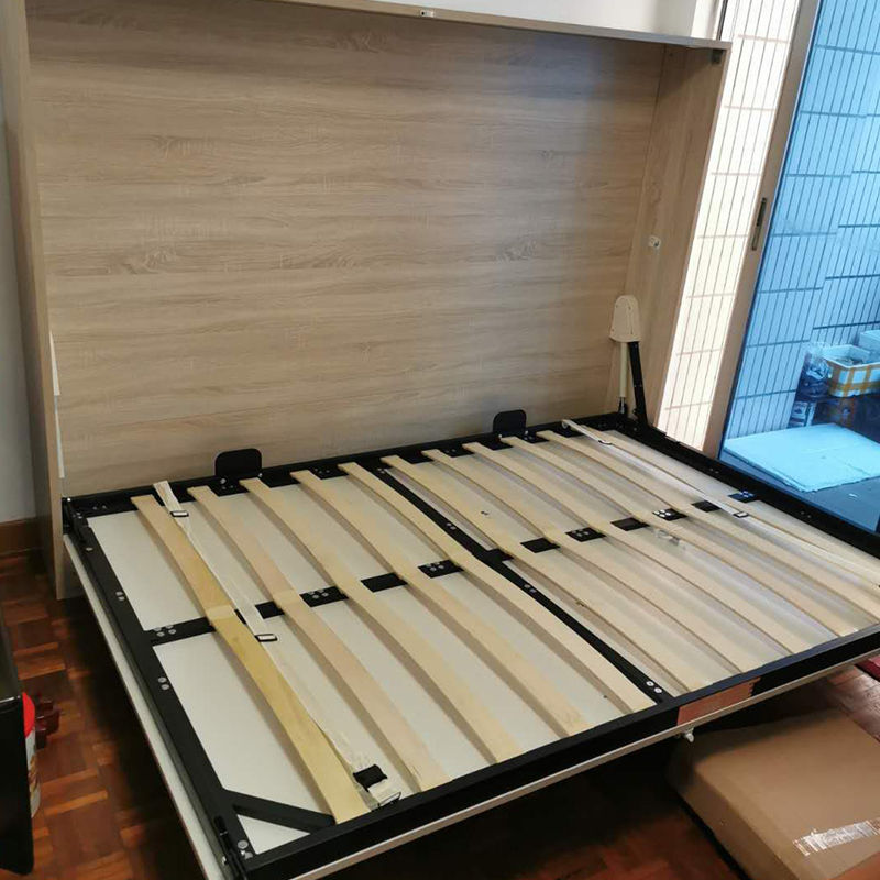 縮圖：(包送貨包安裝)多功能變形床  一體衣櫃書枱組合隱形床 可訂造尺寸款式 Transformer Bed  trb001