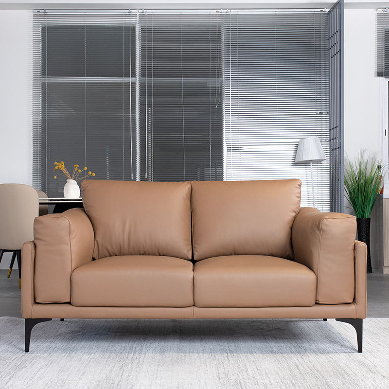 縮圖：(包送貨/安裝)雙人位三人位sofa 科技布梳化 進口真皮沙發 尺寸可訂造  xm-202136