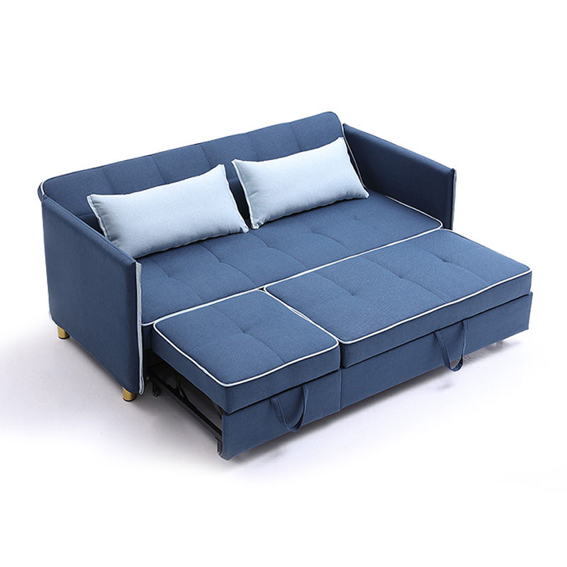 縮圖：(包送貨包安裝) Leathaire仿皮小梳化床 環保舒適 歐美高科技仿皮物料 座位彈性飽滿 可訂造梳化 sofa080