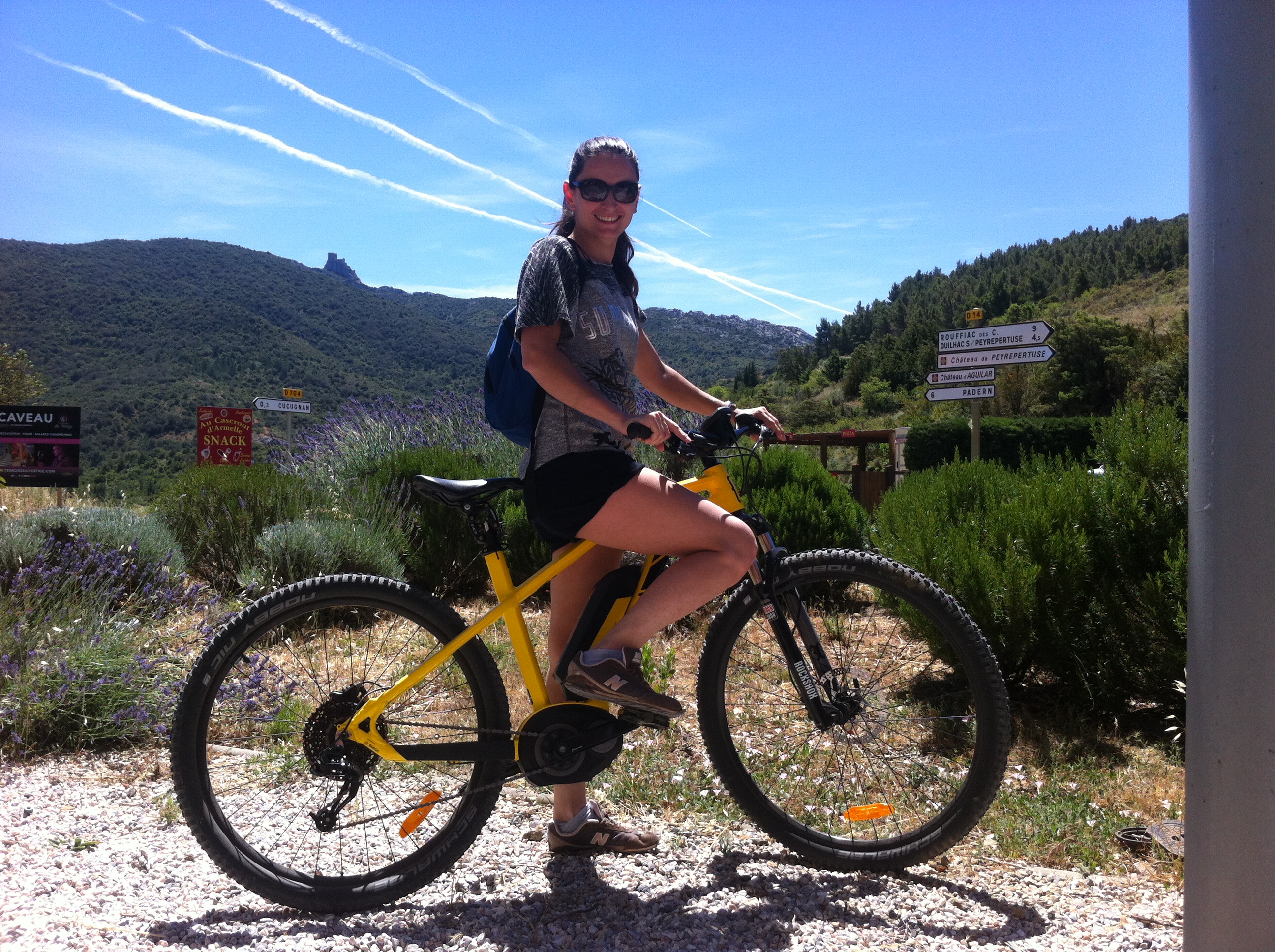 Montez à Quéribus en VTT électrique