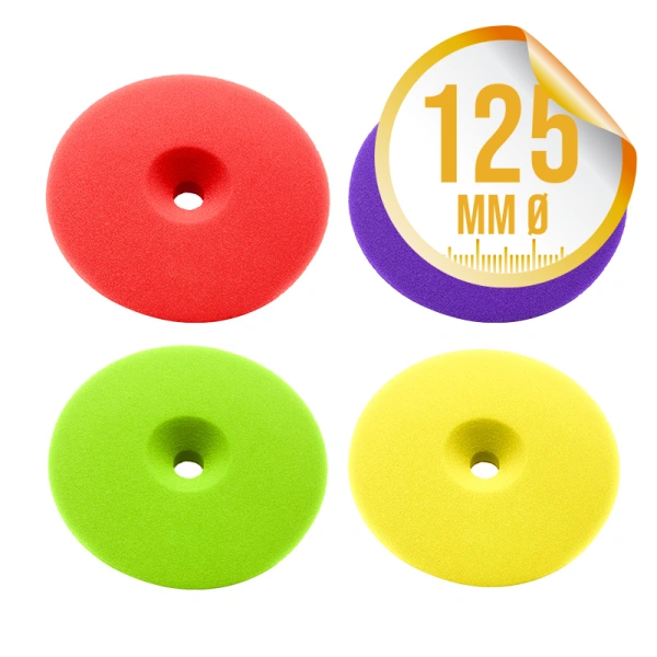 Thumbnail: Liquid Elements Centriforce V2 Polishing Pad 125mm Groen - Soft Cut