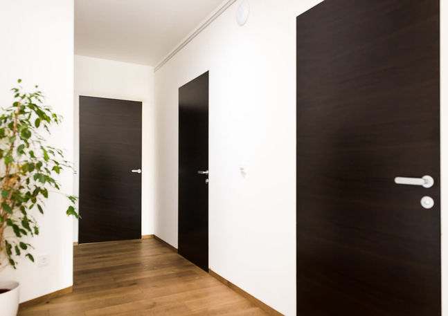 Zargenlose Tür Eiche kerngeräuchert Zürich