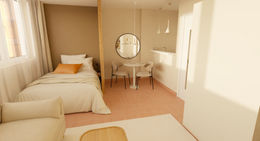 Airbnb Appartement - 3D Visualisierung