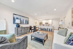 Living Room with open concept