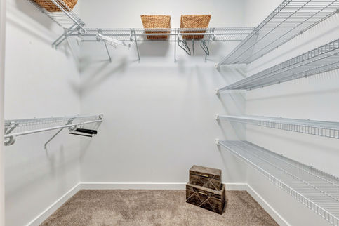Spacious Walk-in Closet