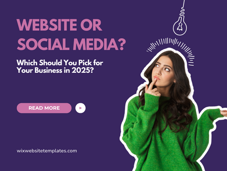 Website or Social Media: Which Should You Pick for Your Business in 2025?