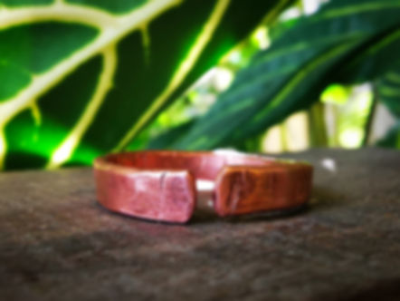 self acceptance || inner peace • copper ring