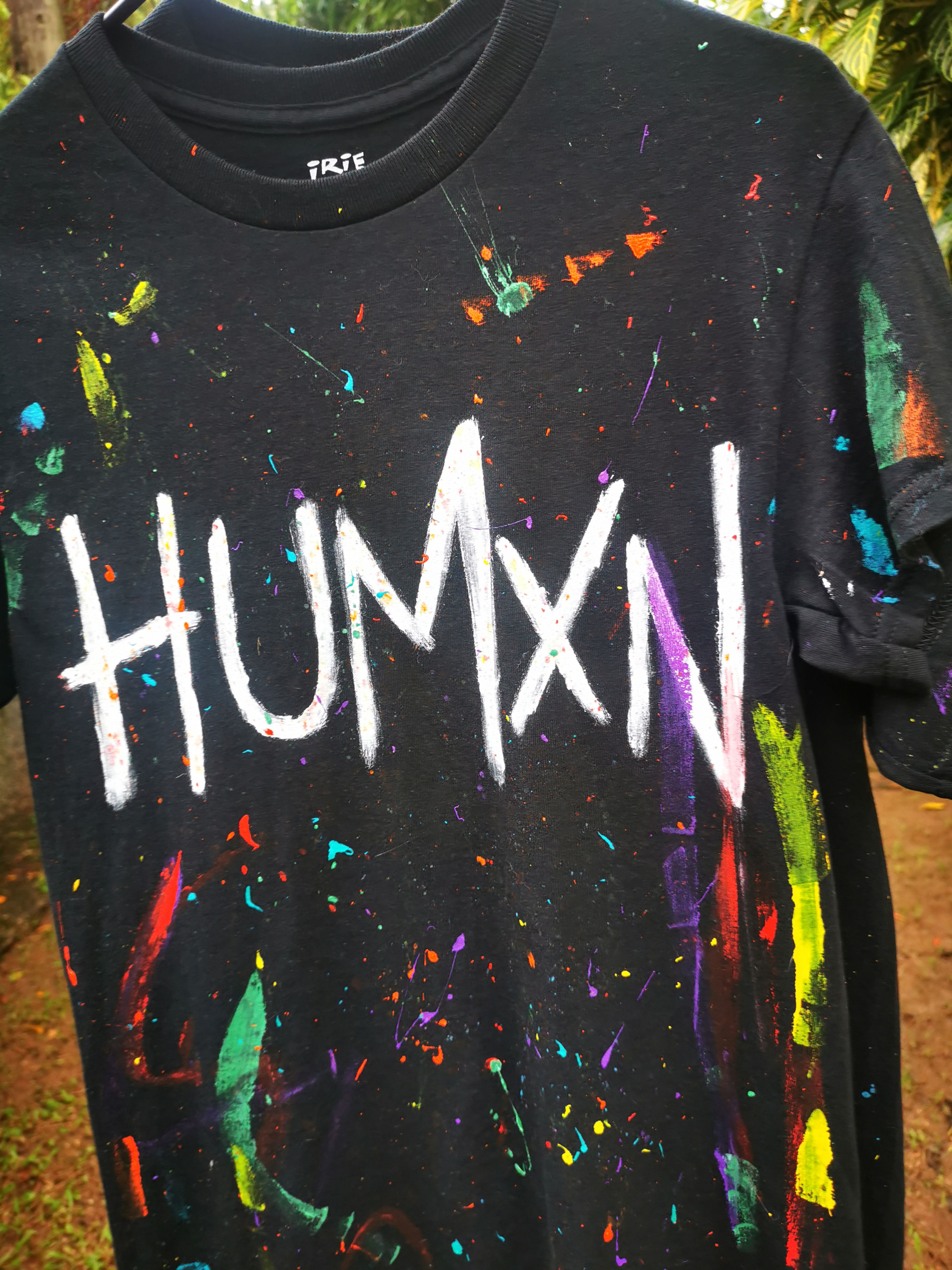 humxn・hand painted tee