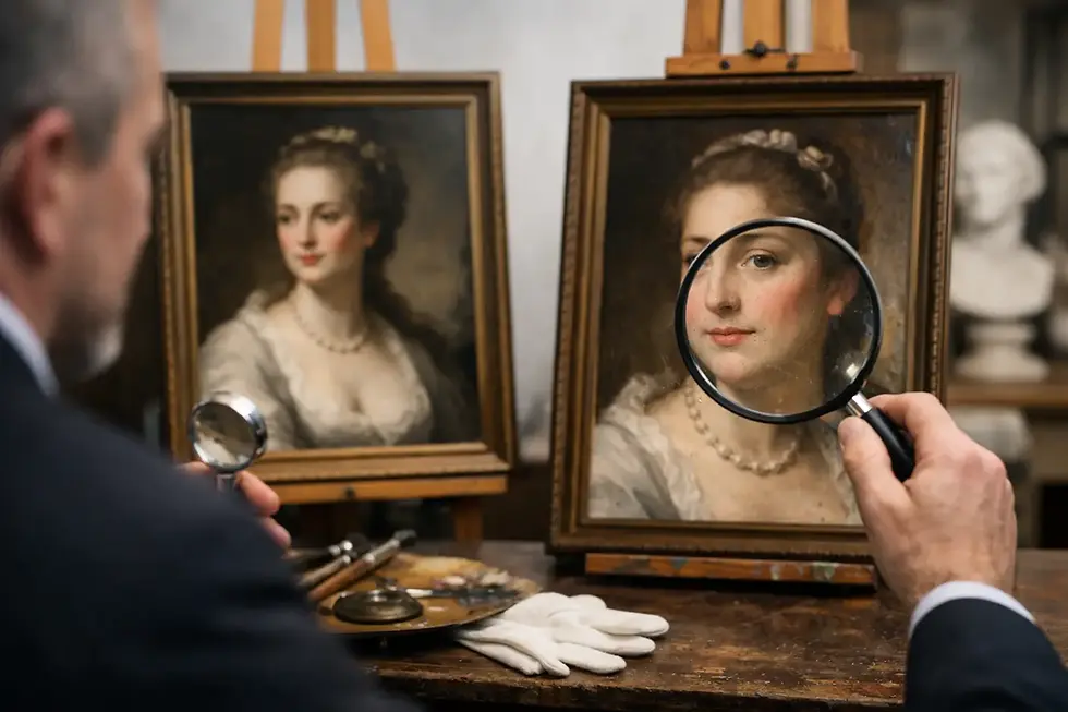 Obvious Forgery in Art: What it really means! 
