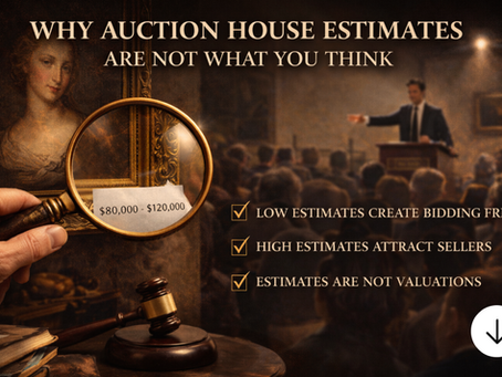 Why Auction House Estimates Are Not What You Think