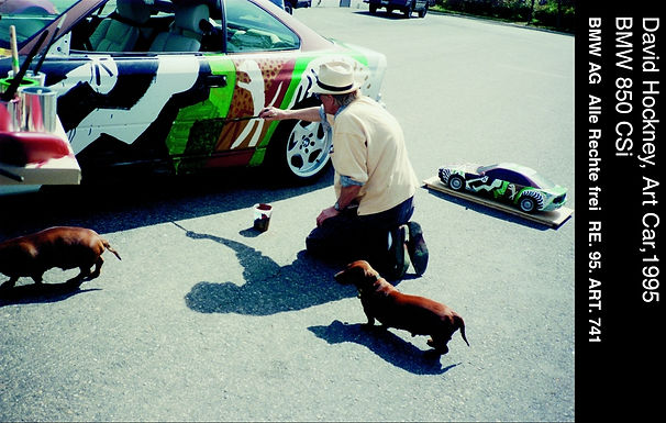 David Hockney "Art Car"