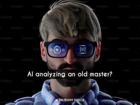 A.I. analyzing old masters.