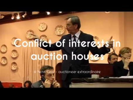 A Conflict of Interest in the Auction World: "The Reserve Price"