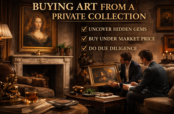 Buying Art Directly from Private Collections or Private Owners