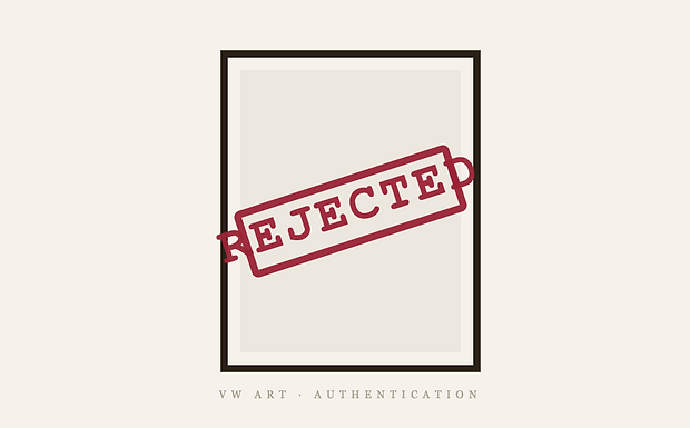 Your painting was rejected by the foundation! Now What?