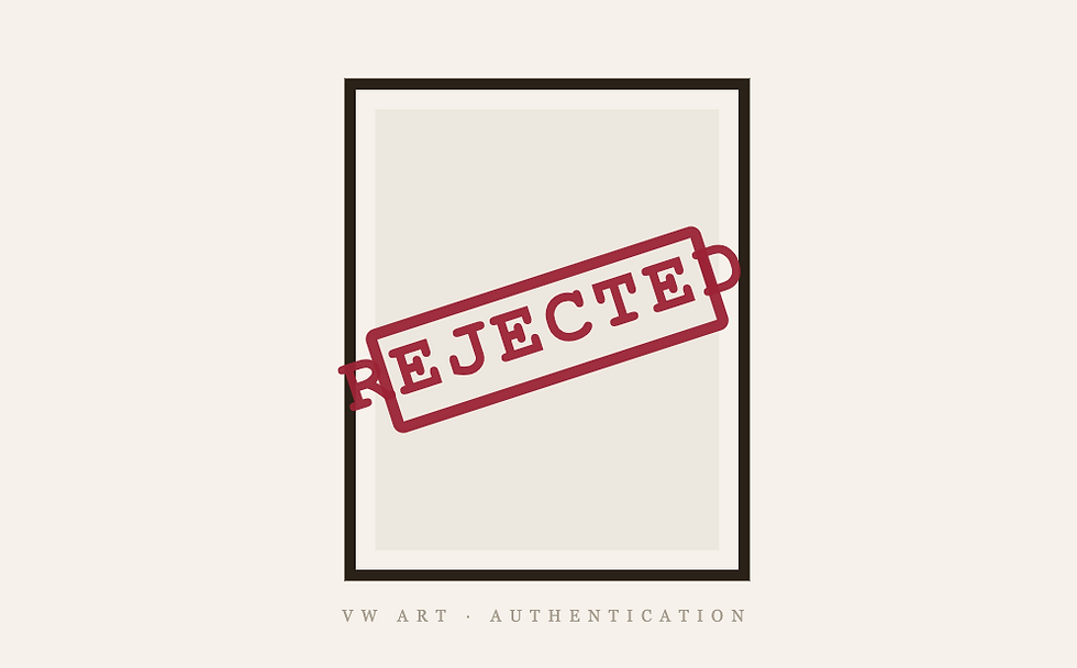 Your painting was rejected by the foundation! Now What?