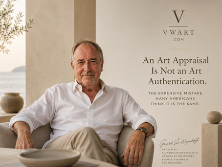 An Art Appraisal Is Not an Art Authentication