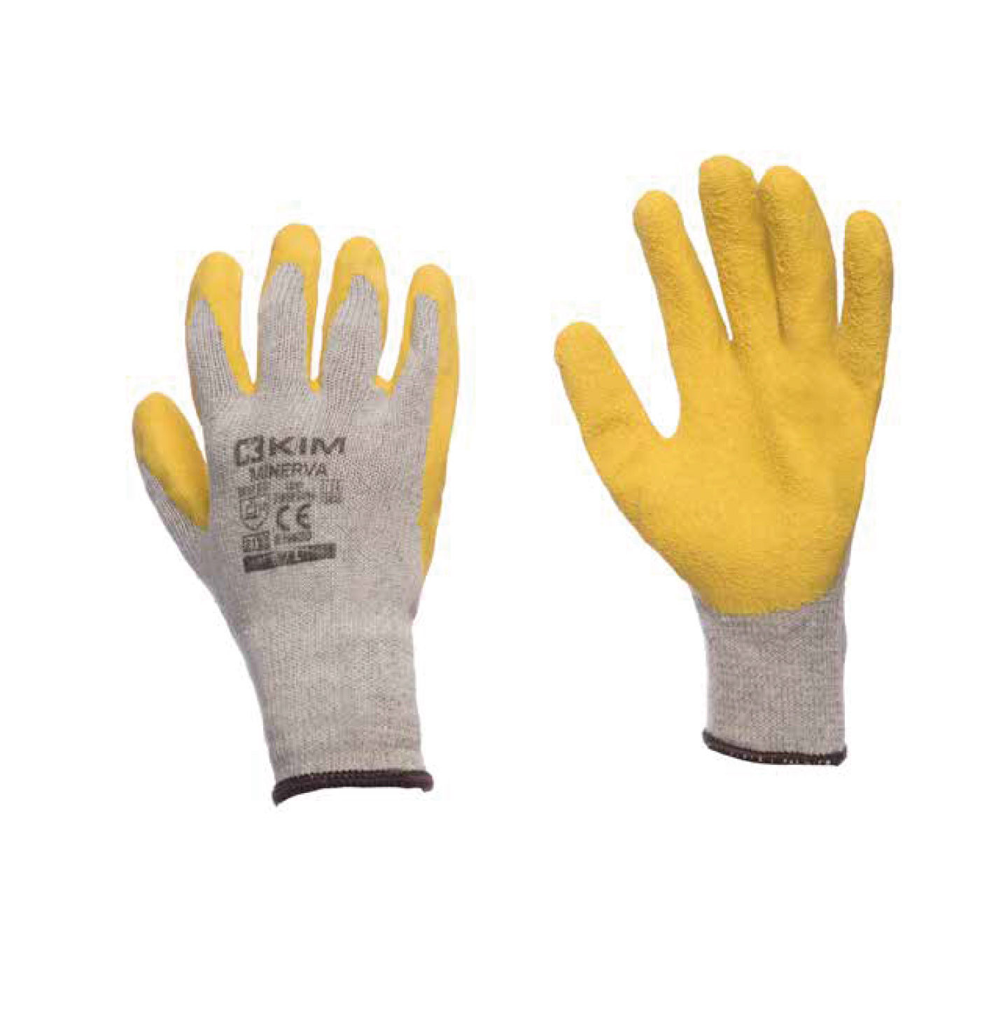 Guante de Hilaza con Recubrimiento de Latex en Palma Minerva KIM