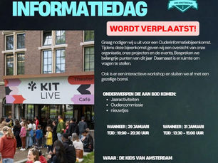 Ouder informatie dag verplaatst!