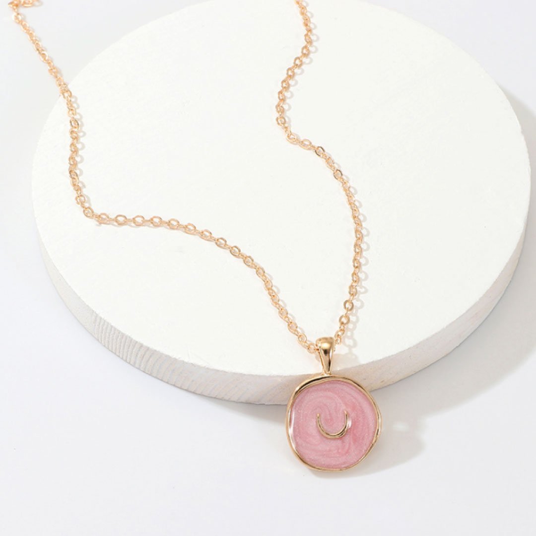 Astral Moon Coin Necklace detail 4