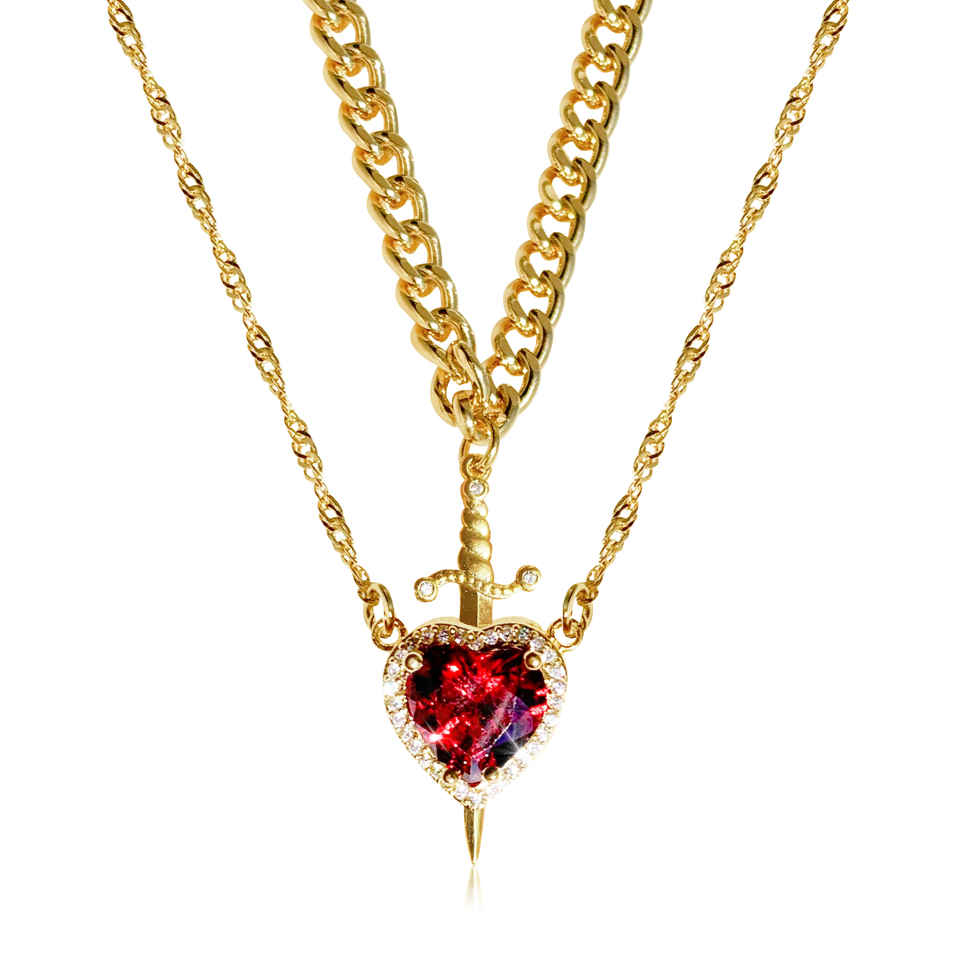 Heart & Dagger Jewelry Collection detail 3