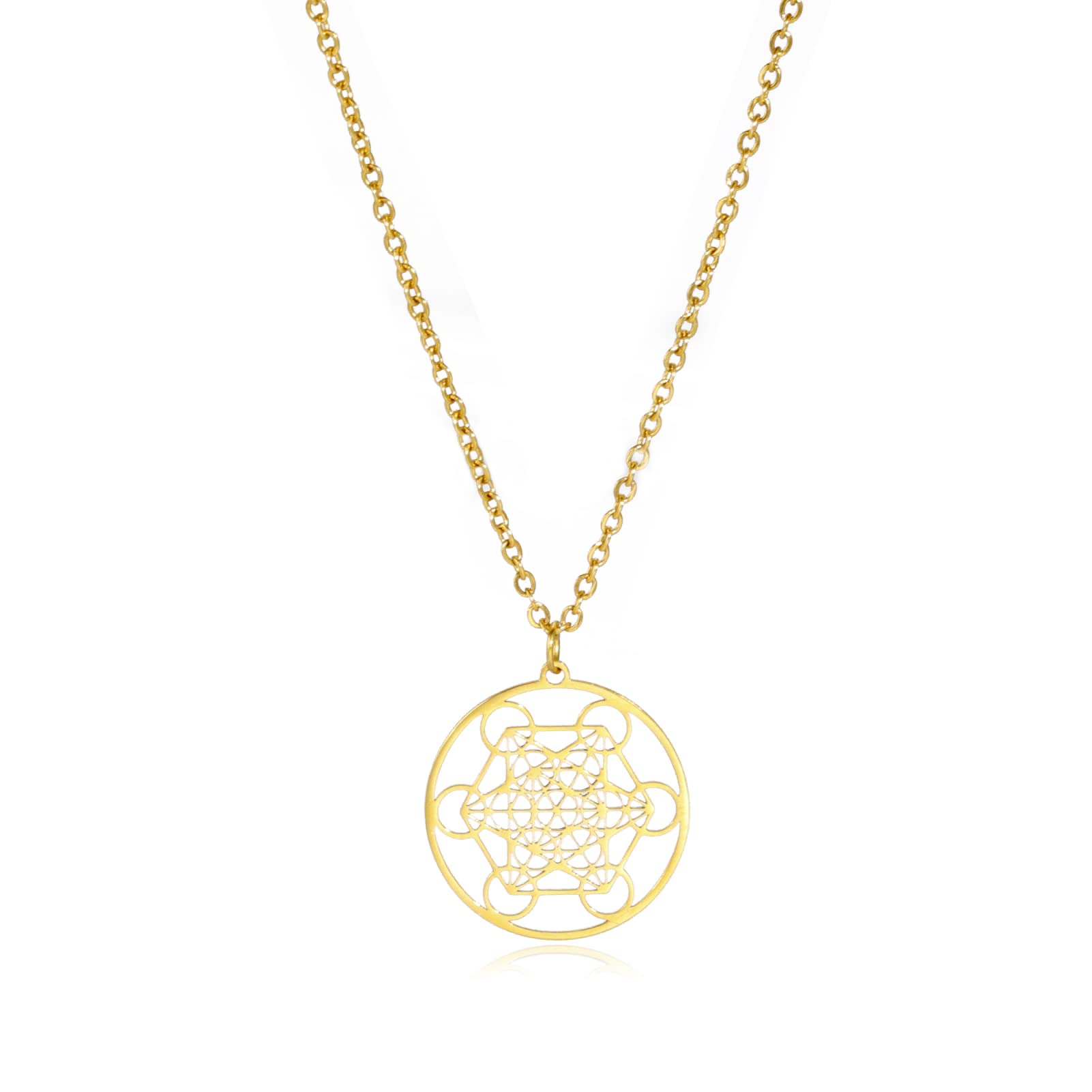 Metatron’s Cube Pendant Necklace
