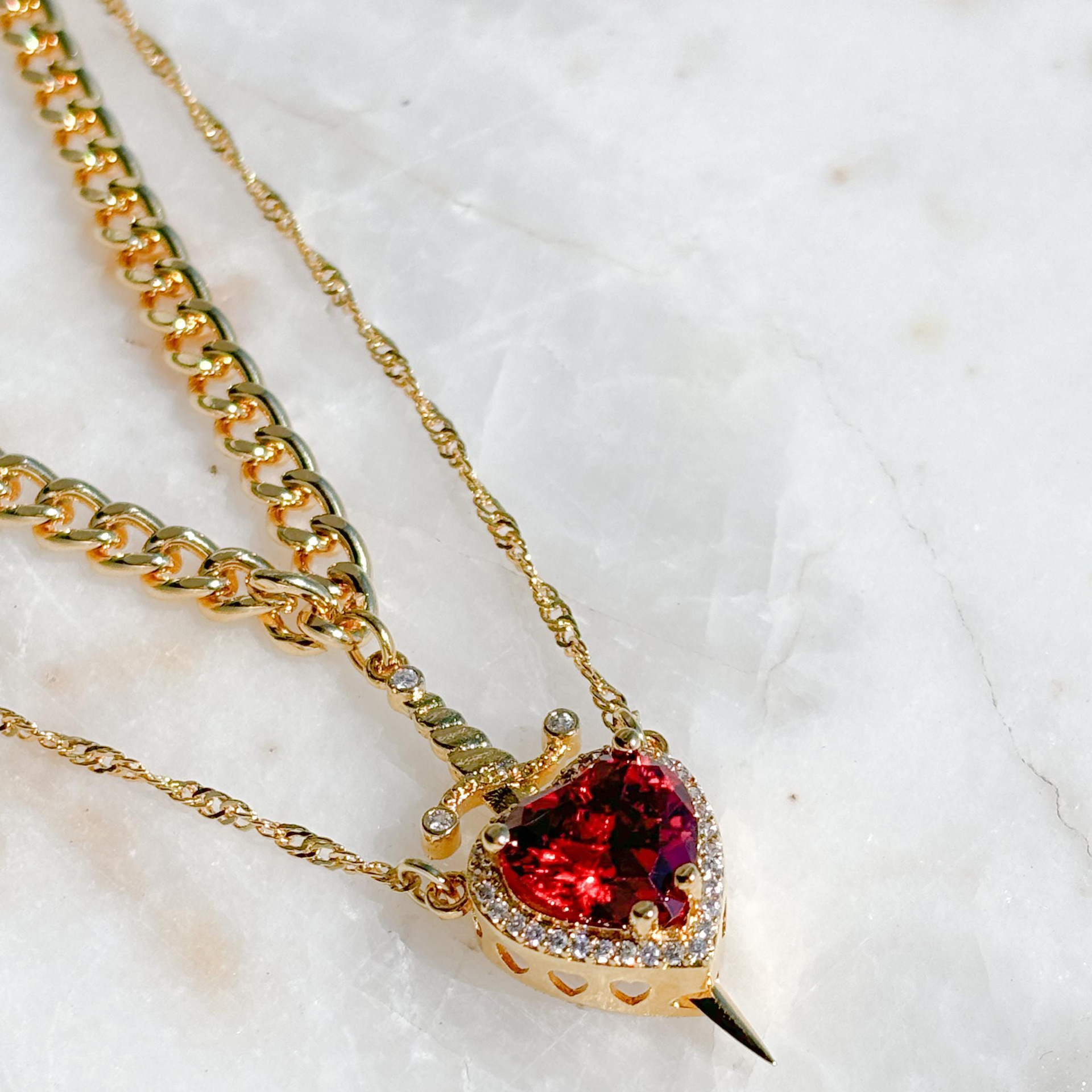 Heart & Dagger Jewelry Collection detail 6