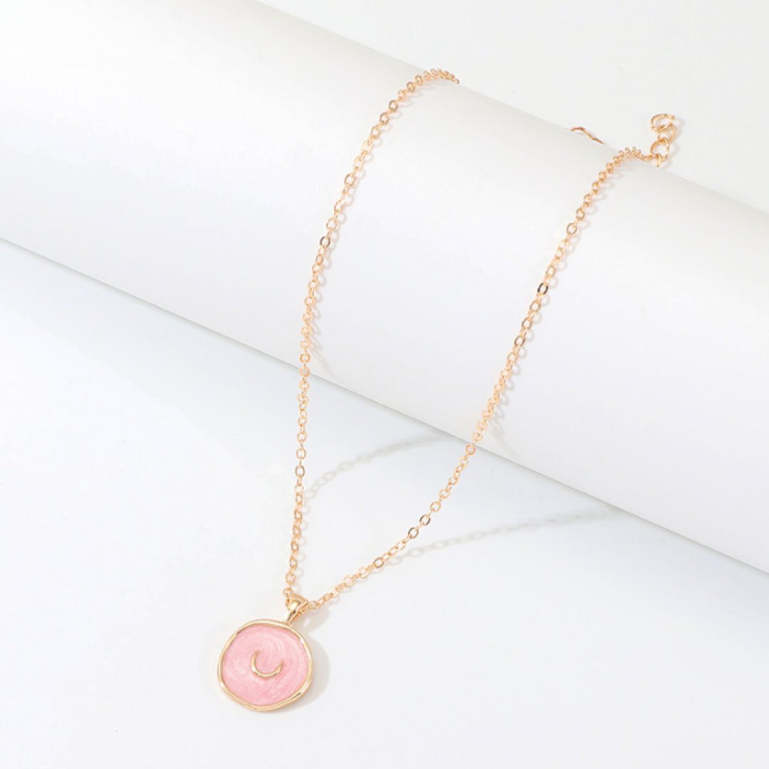 Astral Moon Coin Necklace