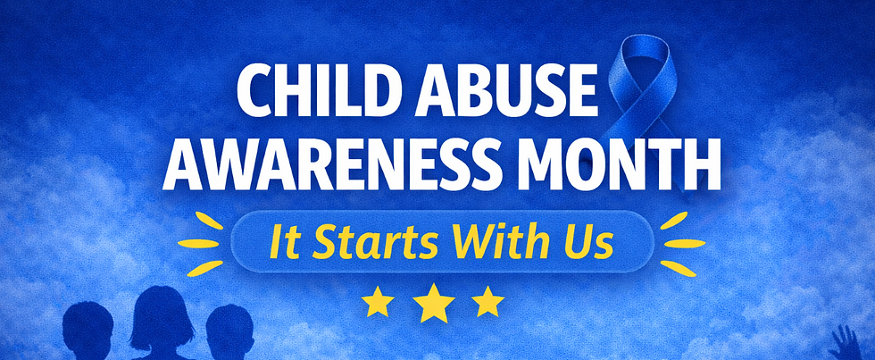 Child Abuse Awareness Month: Why Prevention Starts With All of Us