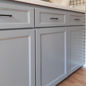 Custom kitchen cabinet remodel in Winona, MN