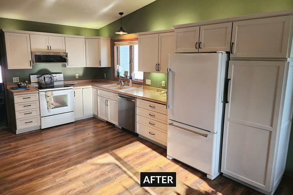 After kitchen remodel