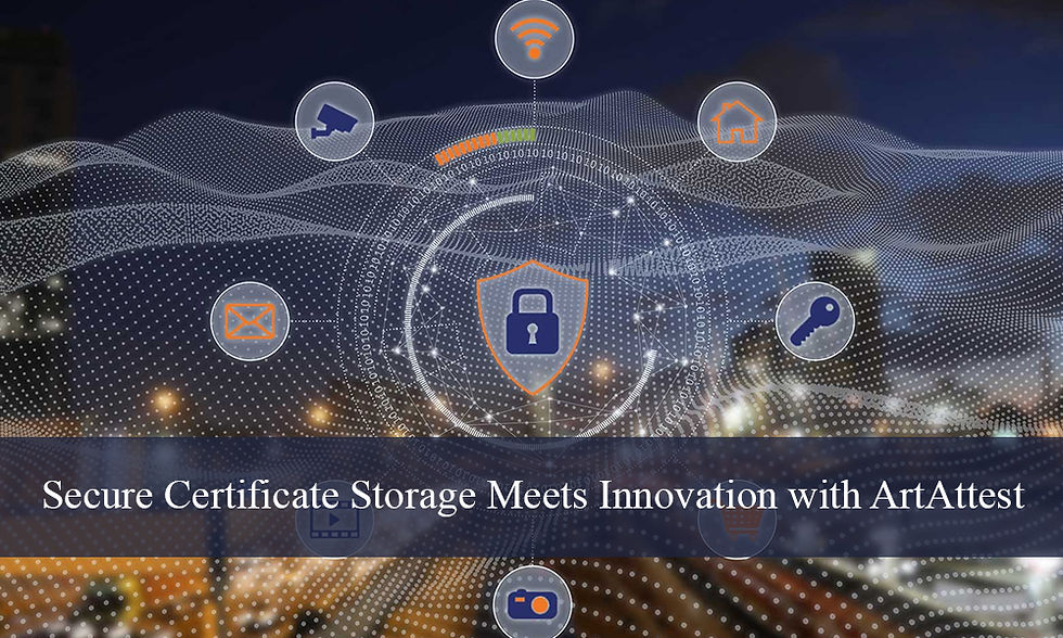 Secure Certificate Storage Meets Innovation with ArtAttest