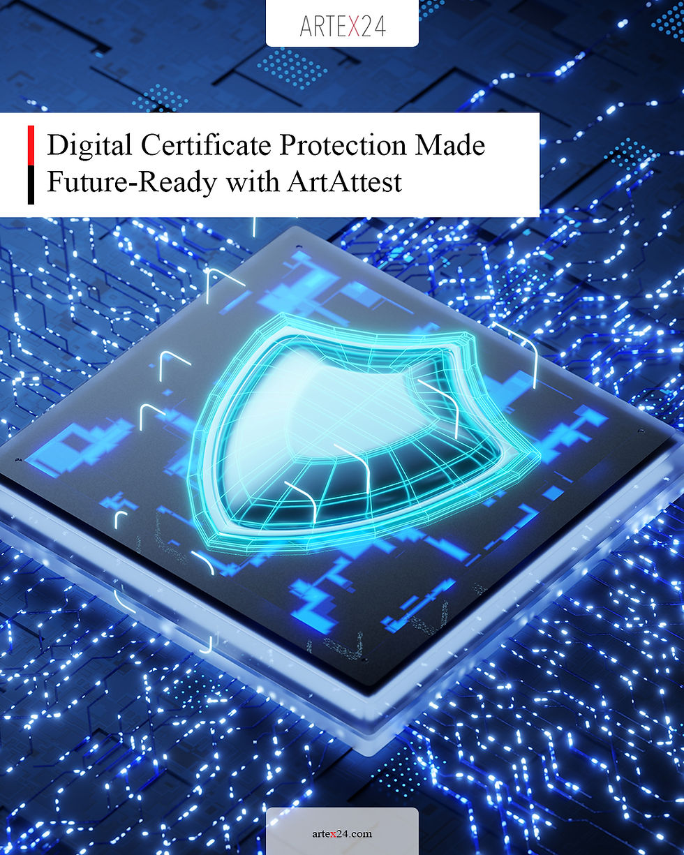 Digital Certificate Protection Made Future-Ready with ArtAttest