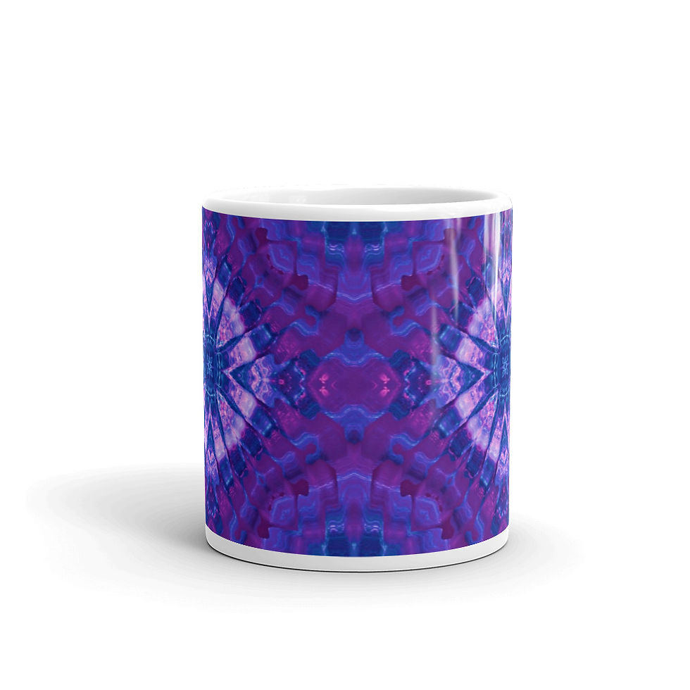 Thumbnail: Tribal Purple Mug