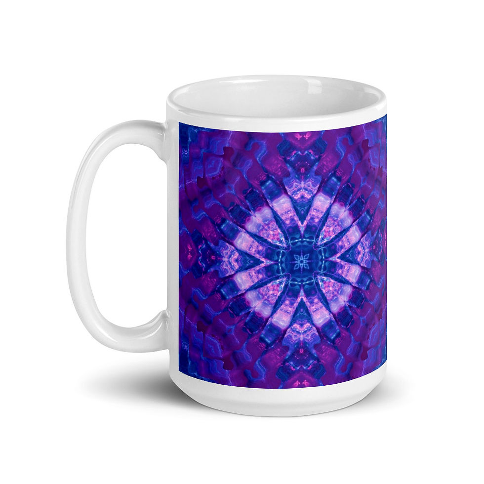 Thumbnail: Tribal Purple Mug